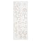 12 Pack: Gold Pearl Border Bling Stickers by Recollections™